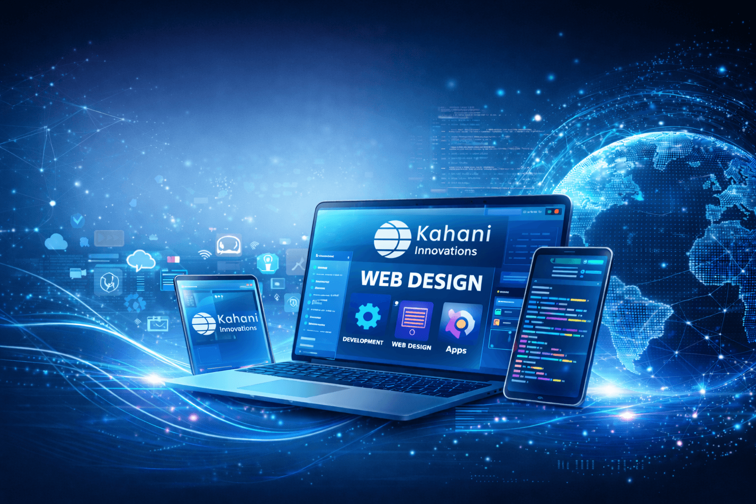 Kahani Innovations — web, mobile, and app design across devices